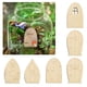 thumbnail image 1 of 6 diseños de puertas de jardín de hadas de DIY en ventanas de hadas sin terminar ornamento para hogar 3,9x2,5 pulgadas CUTICAT Mini puertas de hadas, 1 of 8