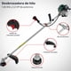 thumbnail image 3 of Desbrozadora Gasolina Jardimex Desmaleza Recta 52cc 2.2hp 800ml, 3 of 10