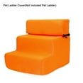 thumbnail image 1 of Pet Ladder Cover Detachable Comfortable Faux Leather Non-slip Dog Ramp Stairs Case for Puppy, 1 of 8