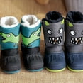 thumbnail image 4 of Boys Girls Winter Snow Boots Cartoon Thermal Water Repellent Antiskid Children's Cotton Shoes, 4 of 4