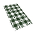 thumbnail image 2 of Wukai Green White Lumberjack Plaid Lightweight, Quick-Drying Microfiber Towels - Soft and Absorbent for Fitness, Sports, Yoga, Travel, Gym - 2 Pack, Dark Grey, 2 of 8