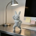 thumbnail image 3 of CJiaWei Musculation Gym Lapin Lapin : Mascotte Imprimée 3d Bureau et Étagère, 3 of 3