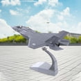 thumbnail image 4 of Modelo de avión de F35B 1/72, modelo a presión con soporte, juguete de de avión de para adorno coleccionable Hugo Juguetes de combate fundidos a presión, 4 of 7