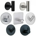 thumbnail image 2 of 1Pcs Stainless Steel Silver Bathroom Hardware Set Towel Rack Toilet Paper Holder Towel Bar Hook Bathroom Accessories, 2 of 10
