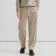 thumbnail image 1 of Ceisia Men's Linen Casual Trousers Summer High-Waisted Straight-Leg Business Pants with Drawstring Waist Khaki S Gifts, 1 of 9
