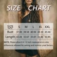 thumbnail image 3 of Morttic Women's One-Shoulder Solid Color Mini Dress – Loose Sleeveless A-Line Dress with Side Pockets Summer Vacation Outfit Black，S, 3 of 3