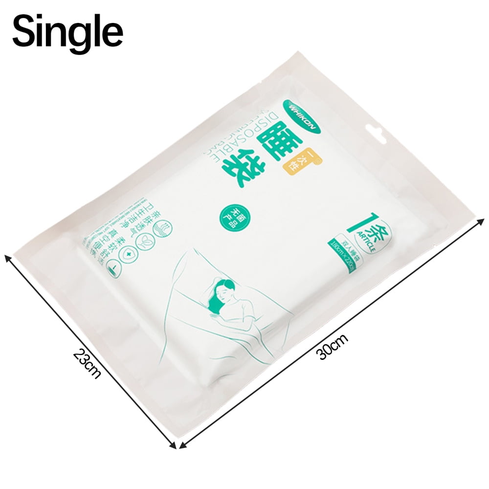 DeeCozy Disposable Sleeping Bag Liner Single/Double Person disposable