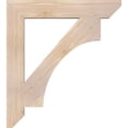 thumbnail image 3 of Ekena Millwork 5 1/2"W x 36"D x 40"H Westlake Slat Smooth Bracket, Douglas Fir, 3 of 4