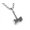 Thor's Hammer 2, variant on Kootwo Thor's Hammer Talisman Necklace , White Gold Plated Mjolnir Pendant Viking Rune Jewelry Gift for Him