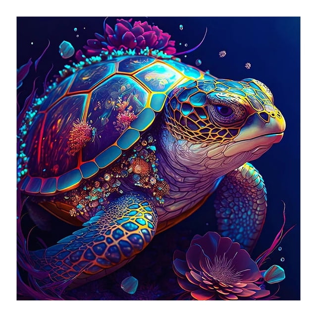 Cuadros Decorativos 5D bricolaje taladro redondo completo diamante pintura tortuga Kit arte decoración del hogar (LP150) DQrwqpou Nuevos Originales