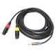 thumbnail image 3 of Cable hembra XLR dual, cable divisor XLRY dual de 1/8 de pulgada a cable hembra XLR de calidad superior, 3 of 9
