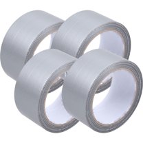 COOPHYA 4 Rolls Duct Tape Heavy Duty for Indoor Outdoor Use Polyethylene Gauze Fibre Strong Tape Roll