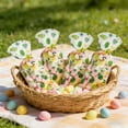 thumbnail image 5 of Rirozkan Transparent Goodie Bags for Easter, 100 Count Plastic Treat Bags, Holiday Themed Candy Packaging with Twist Ties for Party and Events, 5 of 6