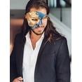 thumbnail image 2 of Luxury Mask Vintage Phantom of the Opera Mask – Venetian Half Face Mask – Costume Party, Masquerade Ball Carnival Mardi Gras, 2 of 2