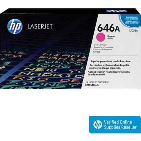 HP 646A (CF033A) Magenta Original Laser Jet Toner Cartridge