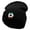 Black, variant on St Patrick's Keg Embroidered 12 Inch Long Knitted Beanie - Black OSFM