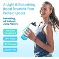 thumbnail image 3 of Fit & Lean Clear Protein Powder with Whey Isolate Protein and Collagen, Grass Fed, Muscle Recovery, GLP-1 Support, Blue Raspberry, 20 Servings, 3 of 8