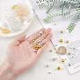 thumbnail image 5 of 1400pcs Gold Vase Filler No Hole Pearls Gloss Round Beads Silver Undrilled Beads Loose Beads for Table Scatter Centerpieces Floating Candles Home Party Wedding Decor 3/4/5/6/8/10mm, 5 of 6