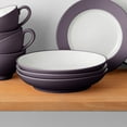 thumbnail image 6 of Noritake Colorwave Plum Set of 4 Coupe Pasta Bowls, 6 of 7