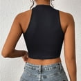 thumbnail image 4 of LSLJS Fashion Women Sleeveless Garment Comfortable Breathable Round-Neck Blouses Tops, Womens Tank Tops, 4 of 5