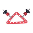 thumbnail image 4 of Ouitble Woodworking Tool Escuadras de Posicionamiento, Abrazaderas de Ángulo Recto de Aleación de Aluminio 45° 90° Métricas Imperiales 10-120mm, 4 of 8