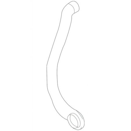 Genuine OE Volvo Upper Hose - 8666206