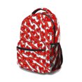 thumbnail image 4 of Mochila para Niños HBK ONO '97 Estampado de Corazones Rojo y Blanco, 4 of 4