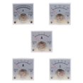 thumbnail image 1 of Conjunto De 5 Paneles Eléctricos CC Analógicos AMP Medidor Medidor Amperímetro 91C4 0-1A / 10A, 1 of 9