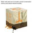 thumbnail image 3 of Unique Bargains Oxford Cloth Air Conditioner Cover 26x26x32 Inches Waterproof Beige Brown, 3 of 5