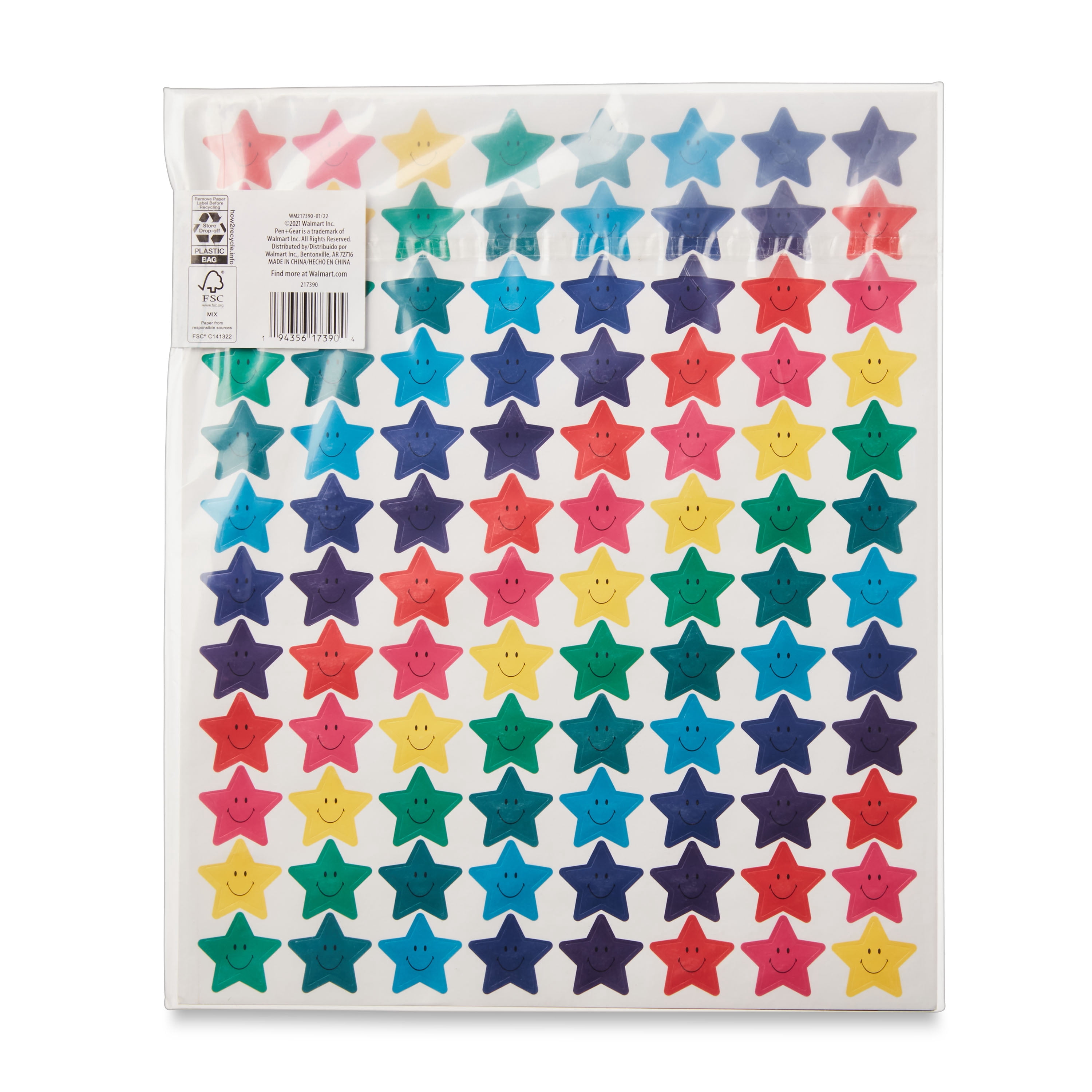 Pen+Gear Rainbow Incentive Charts, 10 Charts and 4 Sticker Sheets