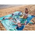 thumbnail image 3 of Manta de playa WEKAPO, impermeable y resistente a la arena, 3,4 x 2,7 m (1-9 personas), 3 of 9