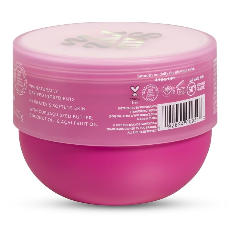 Sunryz Petal Splash Whipped Body Cream with Cupuaçu Butter