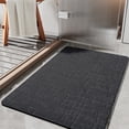 thumbnail image 3 of Yuarrent Alfombrilla de baño ecológica de poliéster - Alfombrillas de baño y ahorro de espacio Alfombrillas de baño Juegos de accesorios de baño gris 40*60cm, 3 of 6