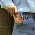 thumbnail image 5 of Holographic Laser Instant Camera Photo Album,Small Photo Book for 2x3" Film/Photocards,Colorful Plastic Photocard Holder,photo album,card storage,Light blue,1PC, 5 of 7