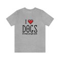 thumbnail image 2 of I Love DOGS because people suck Unisex Jersey Short Sleeve Tee, 2 of 10