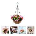 thumbnail image 3 of Panier Suspendu en Rotin Synthétique pour Plantes, Conteneur de Fleurs, 3 of 10