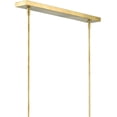 thumbnail image 3 of Gold Leaf Abaca Rope Tenby Oval Chandelier, 3 of 7