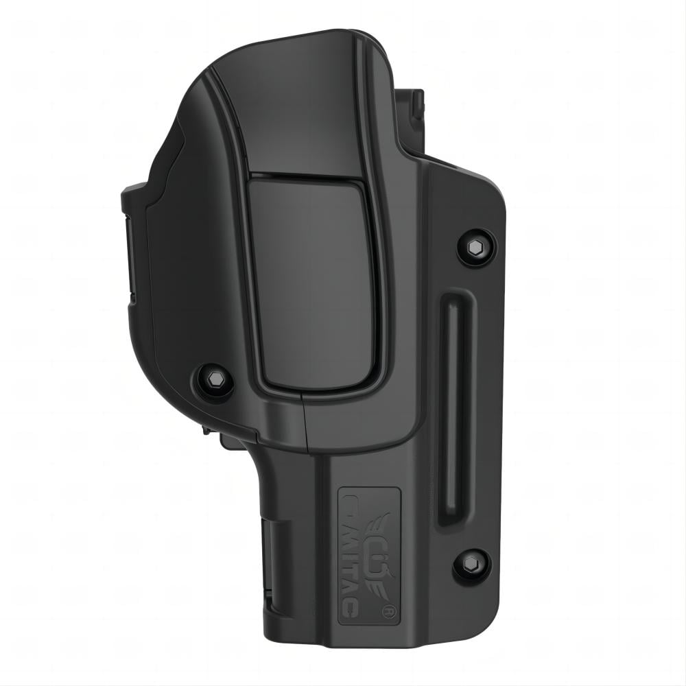 OWB Kydex Holster For Glock 19/19X/45 W/ Streamlight TLR-2 - Right Hand, Black, RMR Compatible