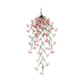 thumbnail image 2 of Artificial Morning Glory Wall Hanging Garland Set, 2 Pack Rattan Trailing Vines, Synthetic Outdoor Decor, Multi-Color, 77 x 20 x 20 cm, 2 of 6