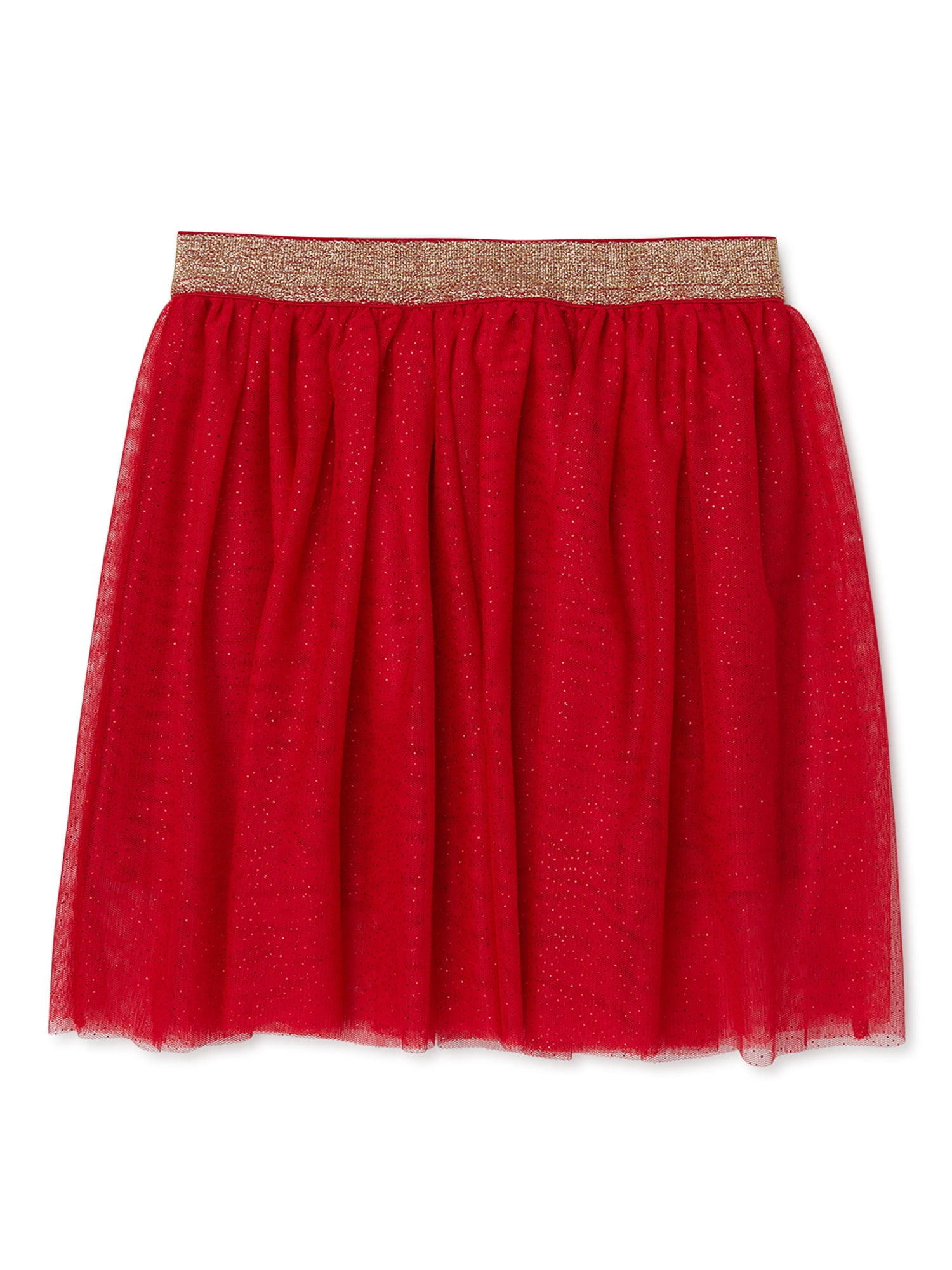 Way To Celebrate Christmas Mesh Skirt