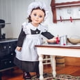 thumbnail image 3 of THE QUEEN'S TREASURES 18 in Doll Clothes and Accessories, 5 PC Kitchen Maid Uniform with Dress, Cap, Apron, Pantaloons. Includes Boots. Fits American Girl Dolls. Doll NOT Included, 3 of 5
