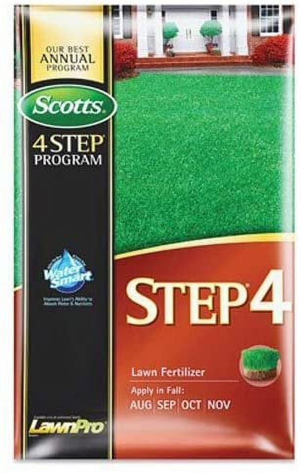 Scotts LawnPro Step 4 Lawn Fertilizer - Granules, Synthetic, 32-0-12 - Pack of 2, 12.5 lb — Outdoor & Indoor Plant Use, Easy Application