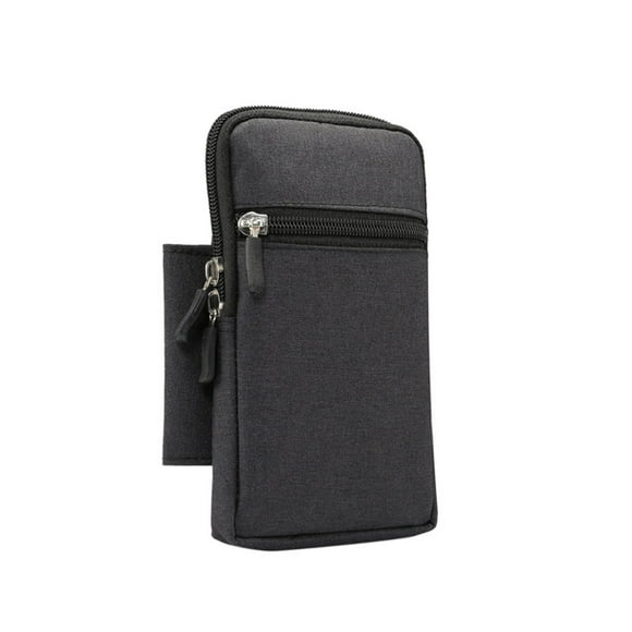 zttd fashion waterproof denim universal zipper pocket phone case mobile phone bag a