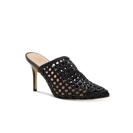 

Inc Women s Celestia Woven Mules Black 7M