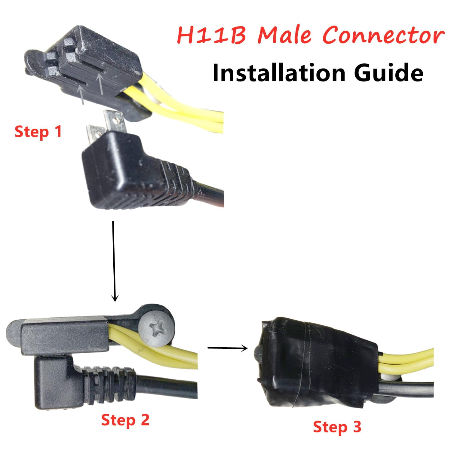 Alla Lighting H9B H11B LED Fog Lights Bulbs or DRL, 6000K Xenon White Lamps for Cars, Trucks, SUVs