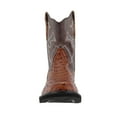 thumbnail image 5 of Roper Womens Chunk Rider Ostrich Embroidery Round Toe Cowboy  Mid Calf Boot, 5 of 7