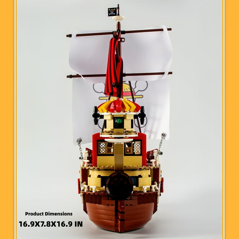 SY BLOCK 6298 One Piece Thousand sunny 1484pcs-Afobrick