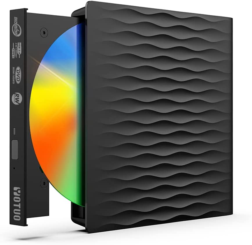 External DVD Drive USB 3.0 TypeC Portable CD Burner Disc Reader DVD