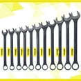 thumbnail image 6 of Jumbo Combination Wrench Set extra large, Metric, 11-piece, 34 to 50mm,Black Oxide, with Pouch,, 6 of 22