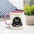 thumbnail image 4 of Newfoundland Mother Book Lover Living That Dog Mom Life Happy Mother's Day 11oz Accent Two-tone Mug Newfie Dog Lover Gifts Coffee Tea Cup - 03004, 4 of 5